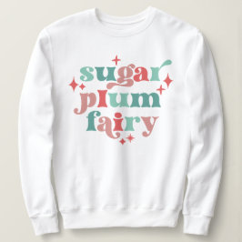 Sudadera Fairycore Sugar Pluma Fairy Typography Art