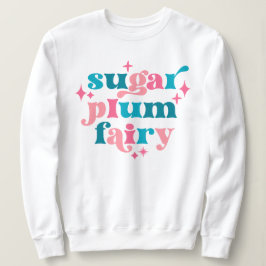 Sudadera Fairycore Typography Art Sugar Pluma Fairy