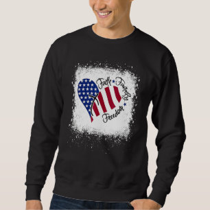 Sudadera Faith Family Freedom Patriotic 4 De Julio Christi