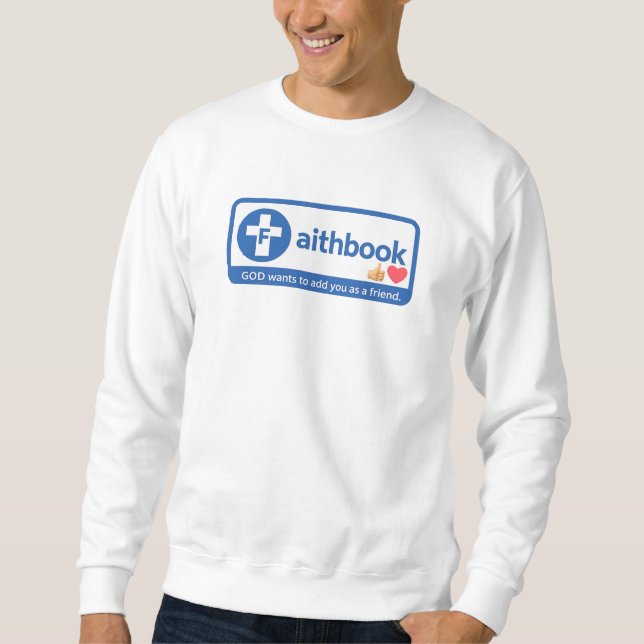 Sudadera Faith - Friend - Christian (Anverso)
