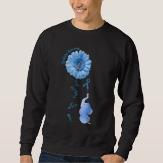 Sudadera Faith Hope Fight Love Elephant Sunflower Diabetes