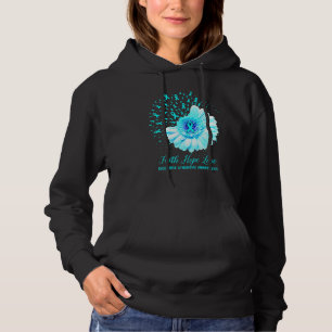 Sudadera Faith Hope Love Digeorge Syndrome Awareness Surviv