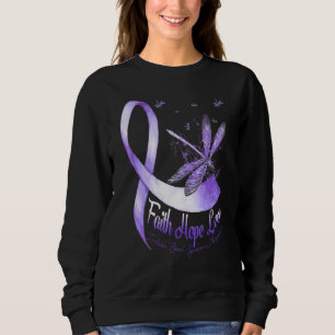 Sudadera Faith Hope Love Irritable Bowel Syndrome Awareness