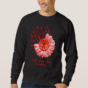 Sudadera Faith Hope Love Sepsis (Esperanza de la fe) Sobrev