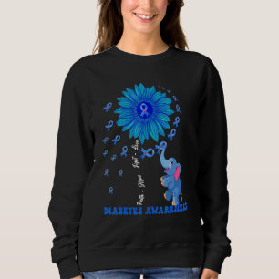 Sudadera Faith Hope lucha contra el amor Diabetes concienci
