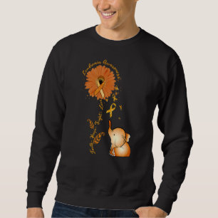 Sudadera Faith Hope lucha por amar la leucemia del girasol