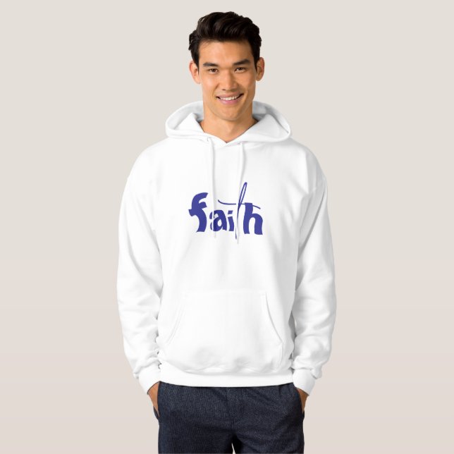 Sudadera FAITH White (Anverso completo)