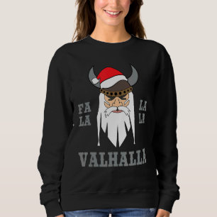 Sudadera Fala Lala Valhalla Navidades de Santa Viking Nordi