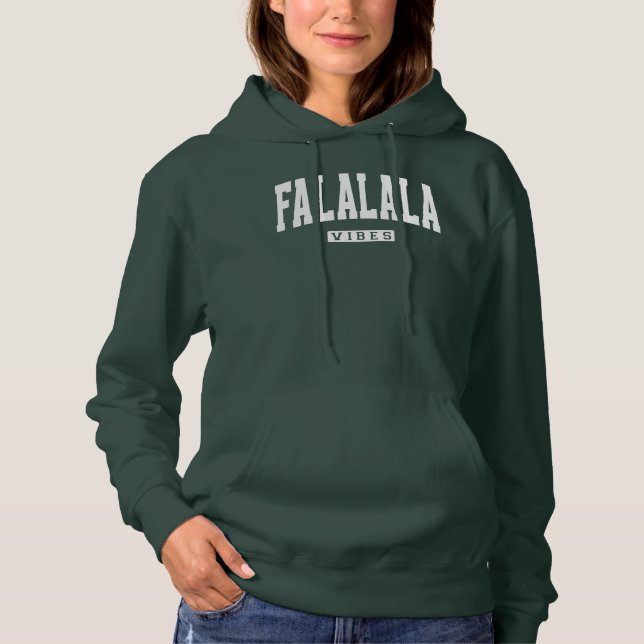Sudadera FALALALA VIBES Holiday (Anverso)