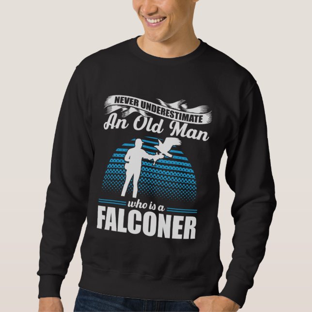 Sudadera Falconer Falcon Hunter Falconer Tracker Duck Hunte (Anverso)