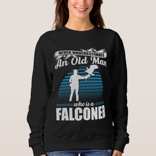 Sudadera Falconer Falcon Hunter Falconer Tracker Duck Hunte (Anverso)