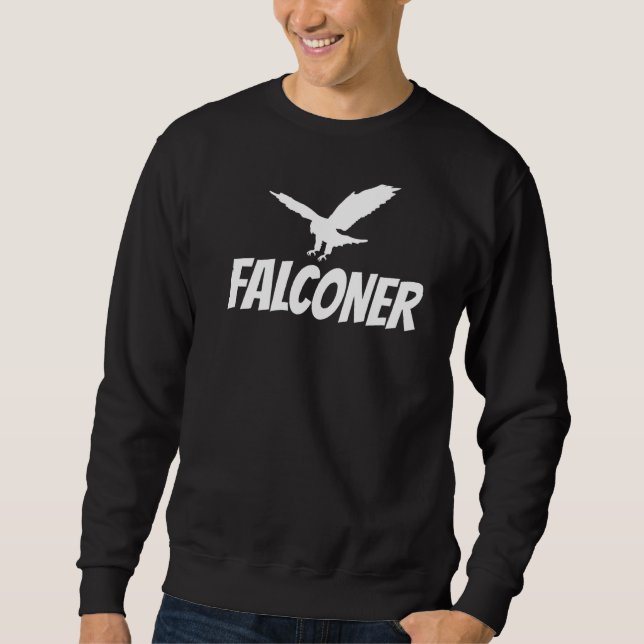 Sudadera Falconer Hawer Peregrine Falconer Trainer O (Anverso)