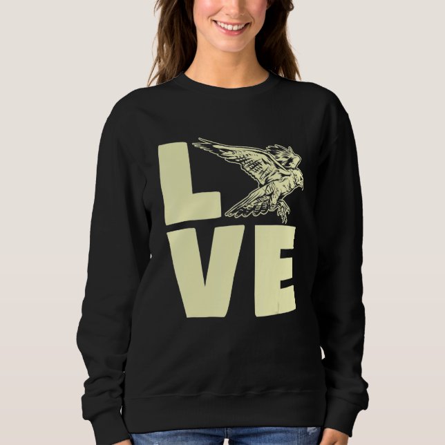 Sudadera Falconería Falcon Lover (Anverso)