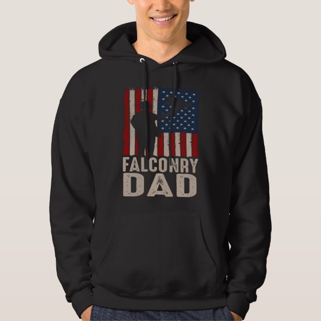 Sudadera Falconry Dad Falconer Hawker Falcon  Hawking Exper (Anverso)