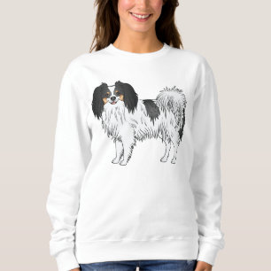 Sudadera Falen Tricolor Lindo Perro de Dibujos Animados par