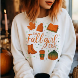 Sudadera fall girl era sweatshirt , Autumn girl shirt gift 