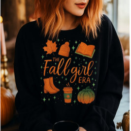 Sudadera fall girl era sweatshirt , Autumn girl shirt gift 