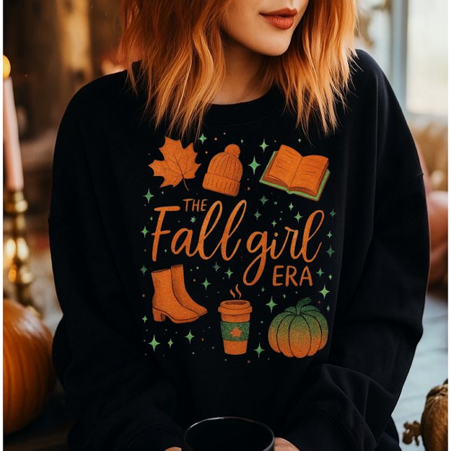 Sudadera fall girl era sweatshirt , Autumn girl shirt gift  (Subido por el creador)