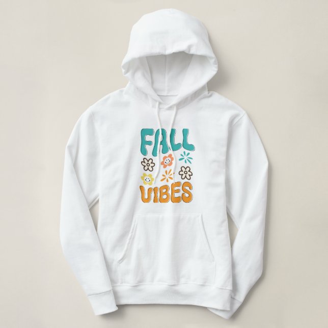 Sudadera Fall Vibes Womens (Diseño del anverso)