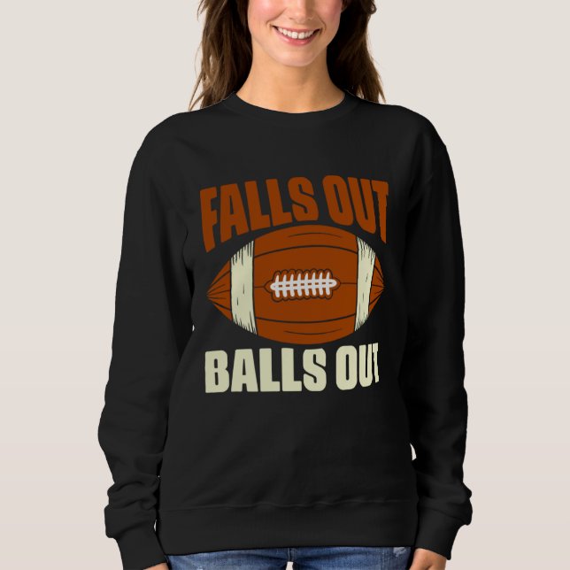 Sudadera Falla Bolas Fuera Fútbol Americano de Gridiron Pla (Anverso)