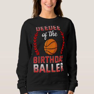 Sudadera Fallecimiento Del Niño De Cumpleaños Basketball Bd