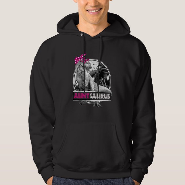 Sudadera Familia Auntsaurus T Rex Dinosaur Tunt Saurus (Anverso)