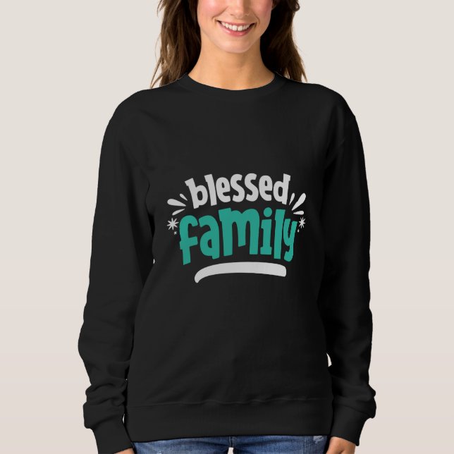 Sudadera Familia Bendita (Anverso)