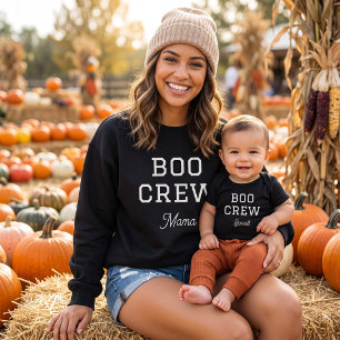 Sudadera Familia Boo Crew Halloween de Mama
