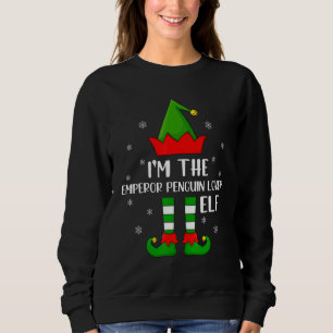 Sudadera Familia coincidente Soy el emperador pingüino Chri