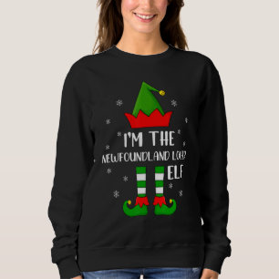 Sudadera Familia coincidente Yo soy el elfo de Terranova Ch