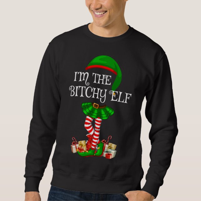 Sudadera Familia coincidente Yo soy los Navidades de los ma (Anverso)