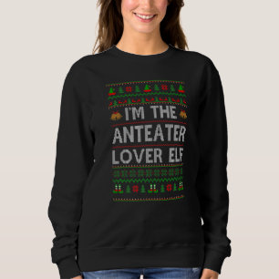 Sudadera Familia coincidiendo Fea Soy El Anteater Elf Chris