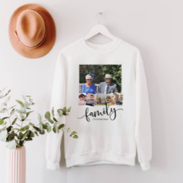 Sudadera Familia, Collage personalizado de la familia de fo
