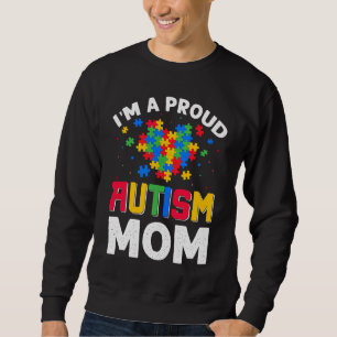 Sudadera Familia con conciencia de autismo Estoy orgullosa
