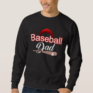 Sudadera Familia de beisbolistas deportes texto blanco mode