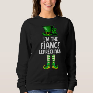 Sudadera Familia De Concordancia Soy La Fiance Leprechaun S