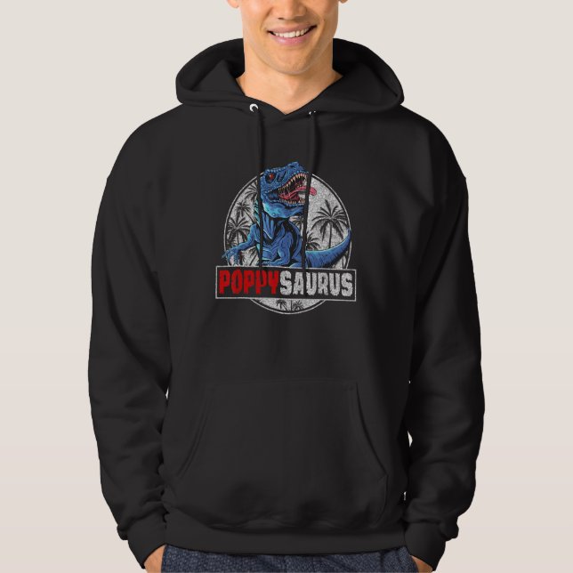 Sudadera Familia de Dinosaurios Poppysaurus Rex 1 (Anverso)