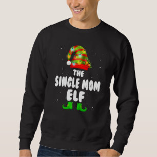 Sudadera Familia de Elfo de Madre Soltera Grupo de Navidad 