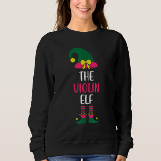 Sudadera Familia de elfos de violín Grupo de coincidencia N