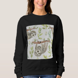Sudadera Familia de espuma de mano dibujada