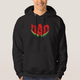 Sudadera Familia de frutas de verano de la sandía de papá
