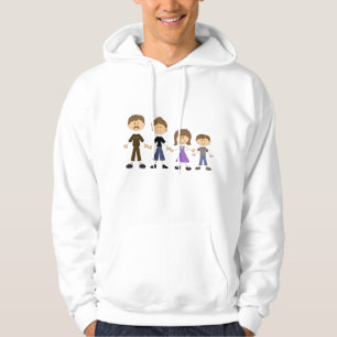 Sudadera Familia de imágenes de stick