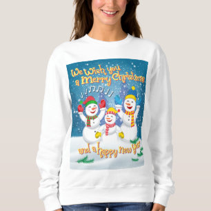 Sudadera Familia de la Nieve - Navidades y Año Nuevo - Cami