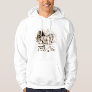 Sudadera Familia de Linces Rojos