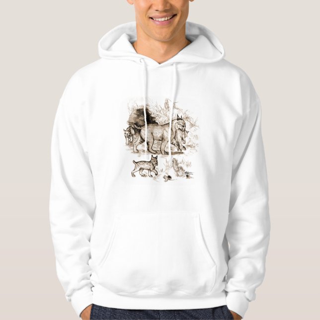 Sudadera Familia de Linces Rojos (Anverso)