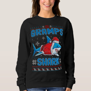 Sudadera Familia de Navidades del amante de Santa Shark