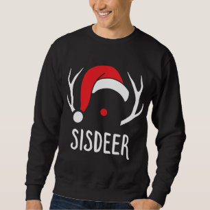 Sudadera Familia de Navidades Hermanas de Cerveza para Reno