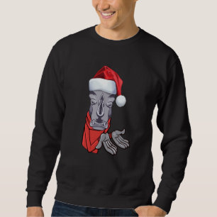 Sudadera Familia de Rinocerontes Gorra de Navidad Rinoceron