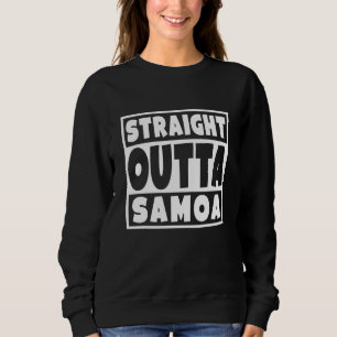 Sudadera Familia De Samoa Saliente Directa País De Raíces D