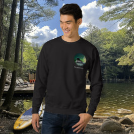 Sudadera Familia de somormujos en el lago Butterfield